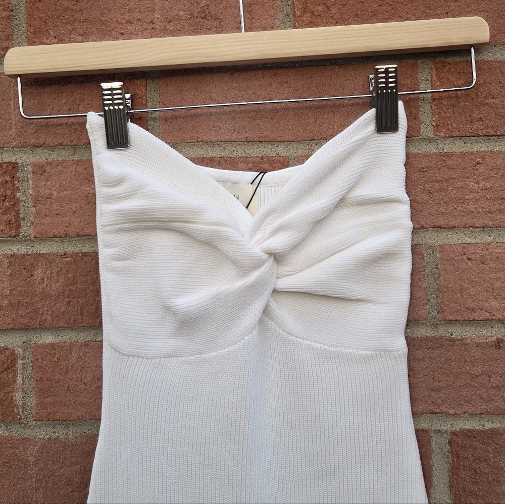 Dissh Anika Off White Knit Midi Size XS - Picture 6 of 10